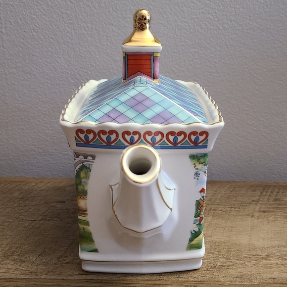 🔥Vintage Sadler " Round of Golf" Teapot Made in England - Picture 4 of 11